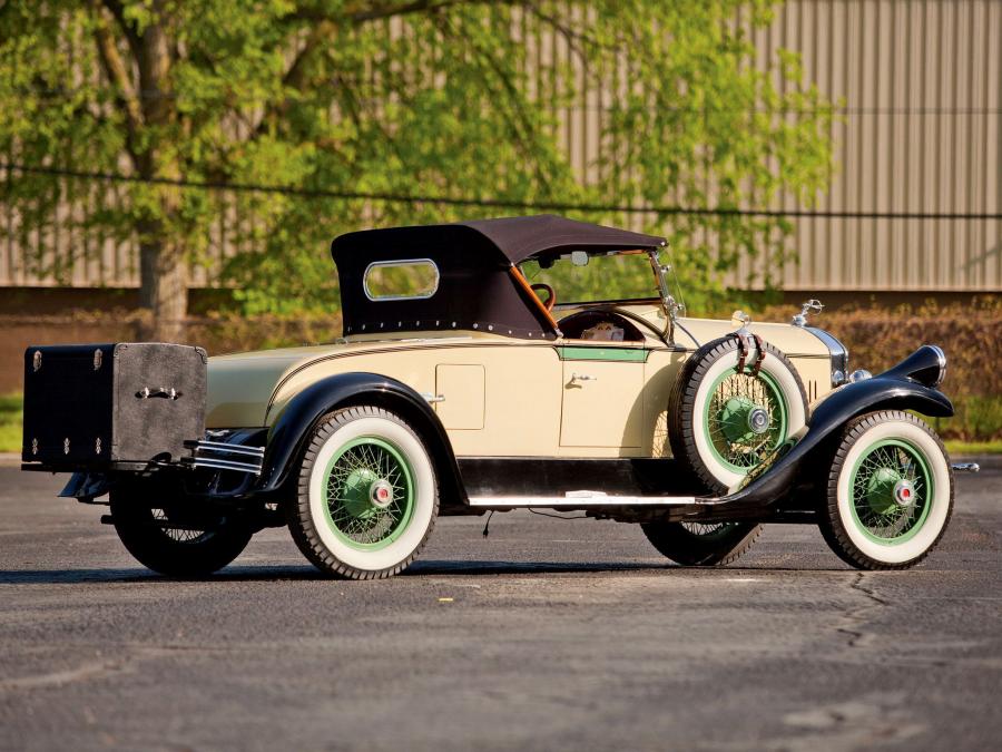  Pierce-Arrow Model 81 Rumbleseat Roadster 1928 года  (фото 18 из 18)